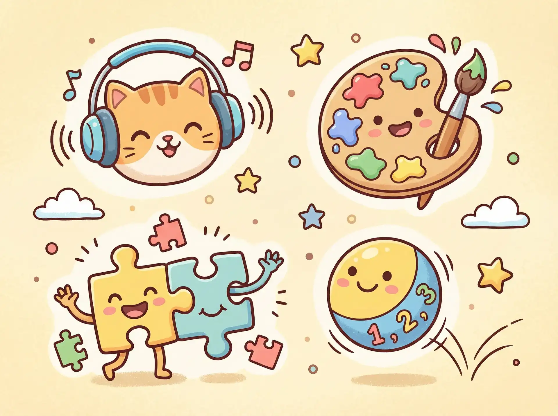 小朋友的手工作品 - 恋了爱了电视剧全集 益智创作